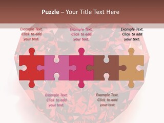 Glamour Luxury Refraction PowerPoint Template