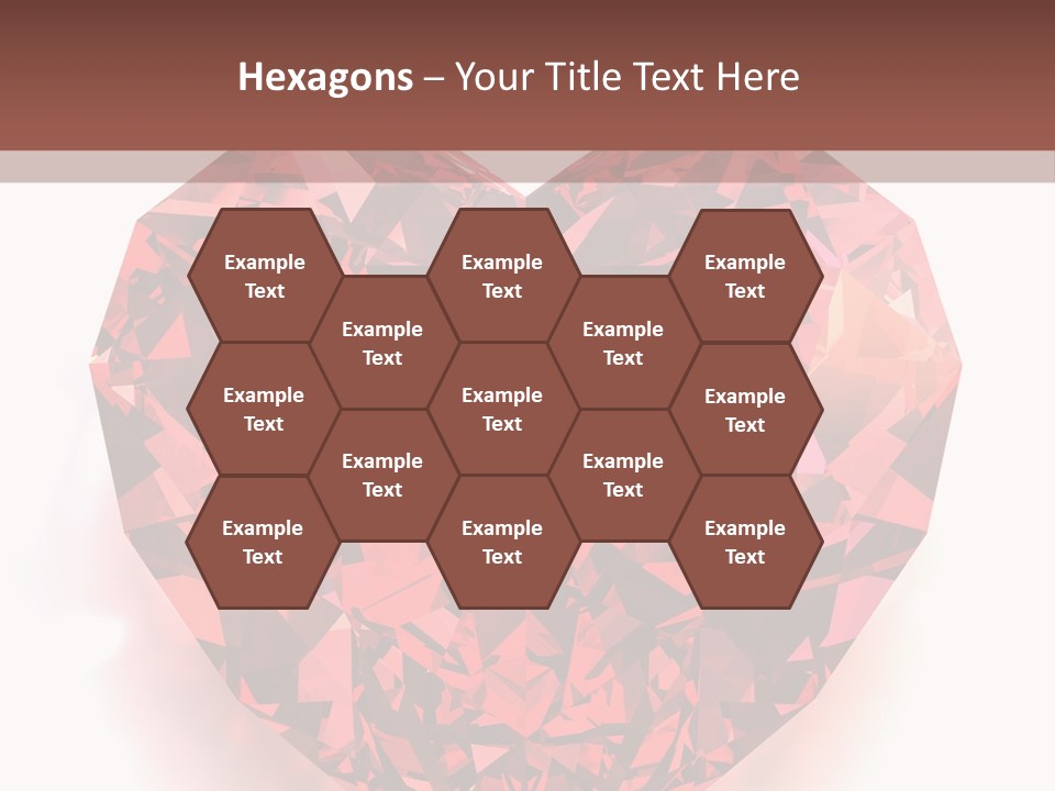 Glamour Luxury Refraction PowerPoint Template