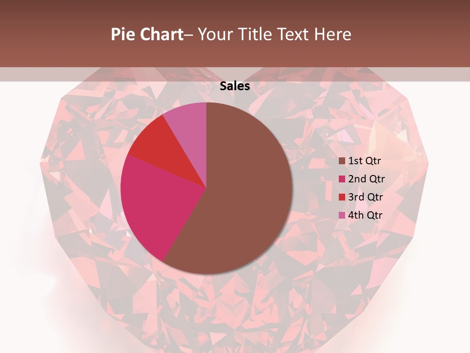 Glamour Luxury Refraction PowerPoint Template
