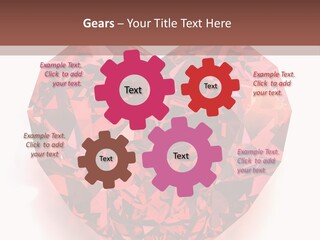 Glamour Luxury Refraction PowerPoint Template