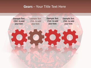 Glamour Luxury Refraction PowerPoint Template