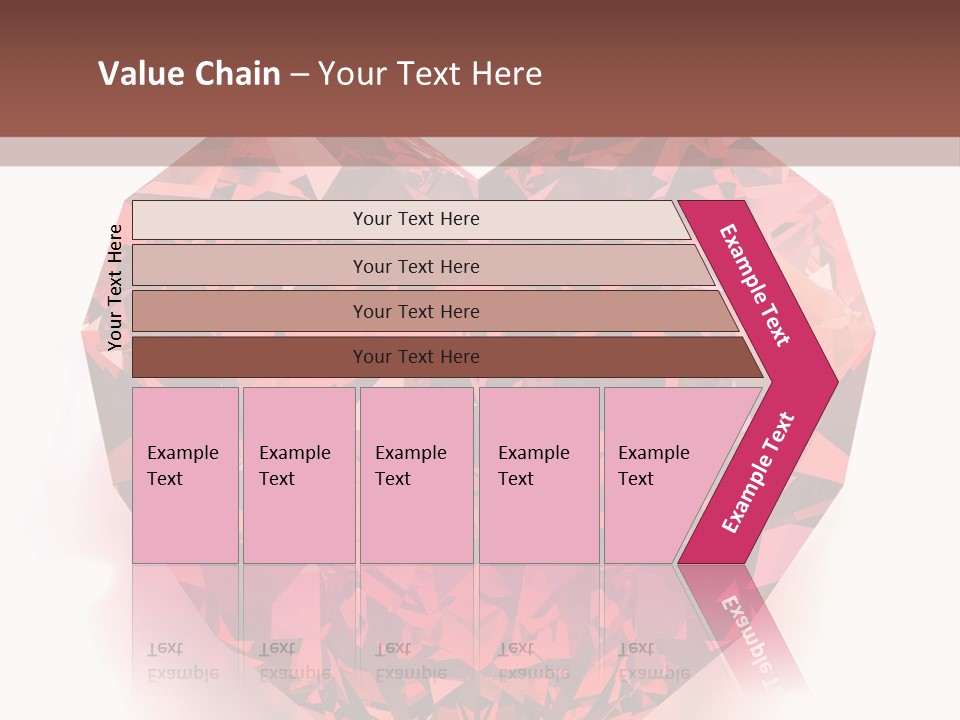 Glamour Luxury Refraction PowerPoint Template