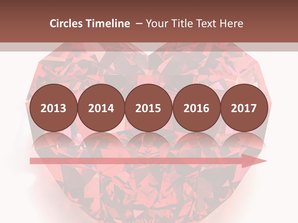 Glamour Luxury Refraction PowerPoint Template
