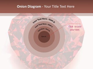 Glamour Luxury Refraction PowerPoint Template