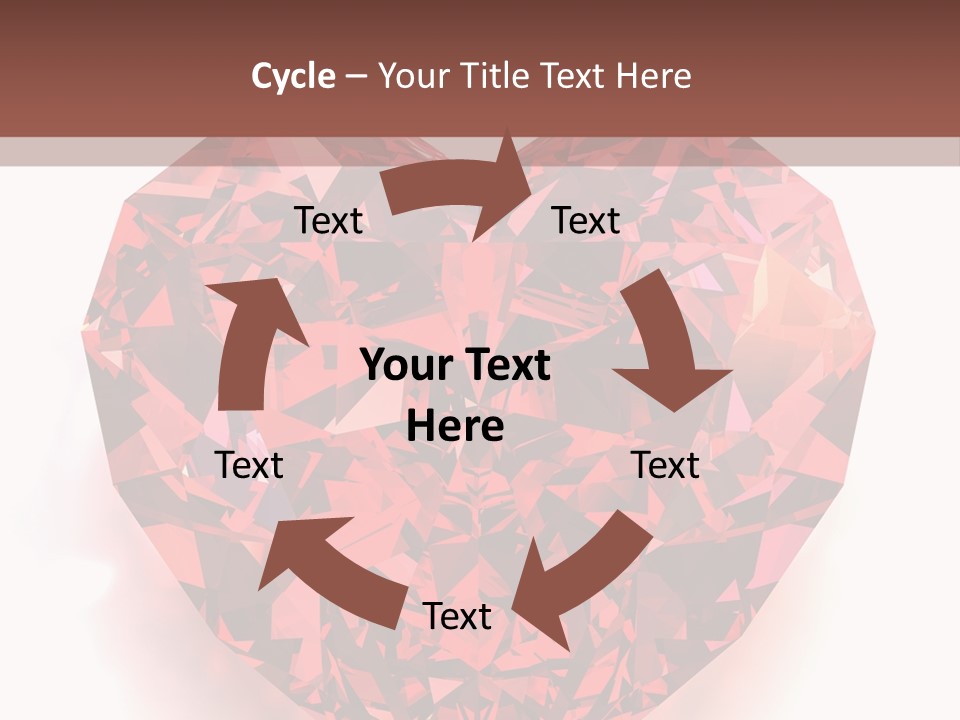 Glamour Luxury Refraction PowerPoint Template