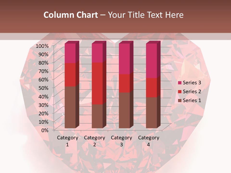 Glamour Luxury Refraction PowerPoint Template