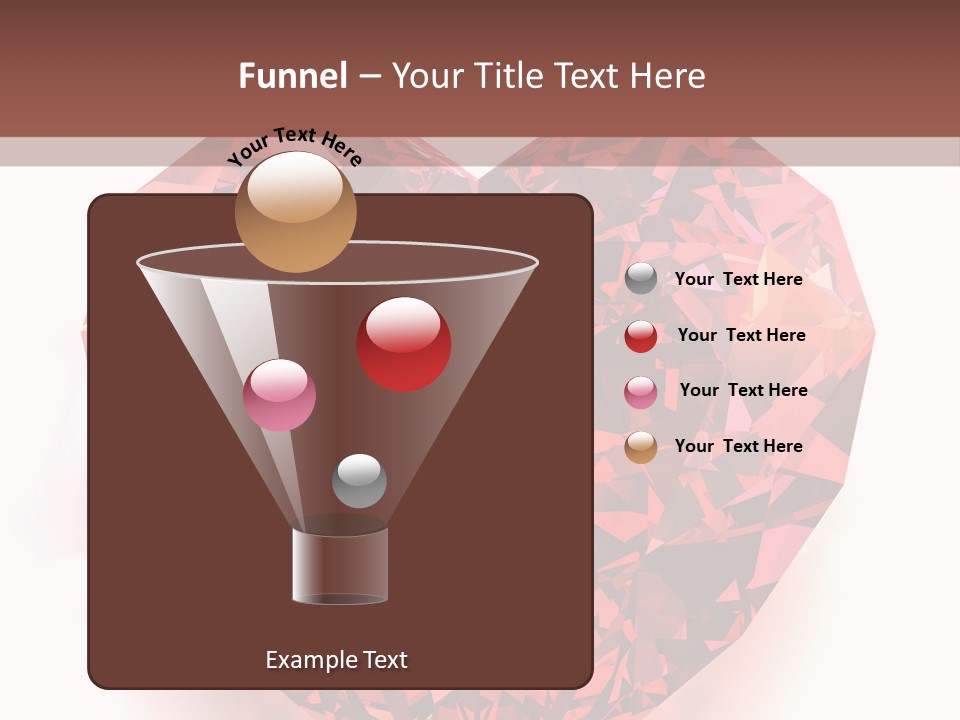 Glamour Luxury Refraction PowerPoint Template