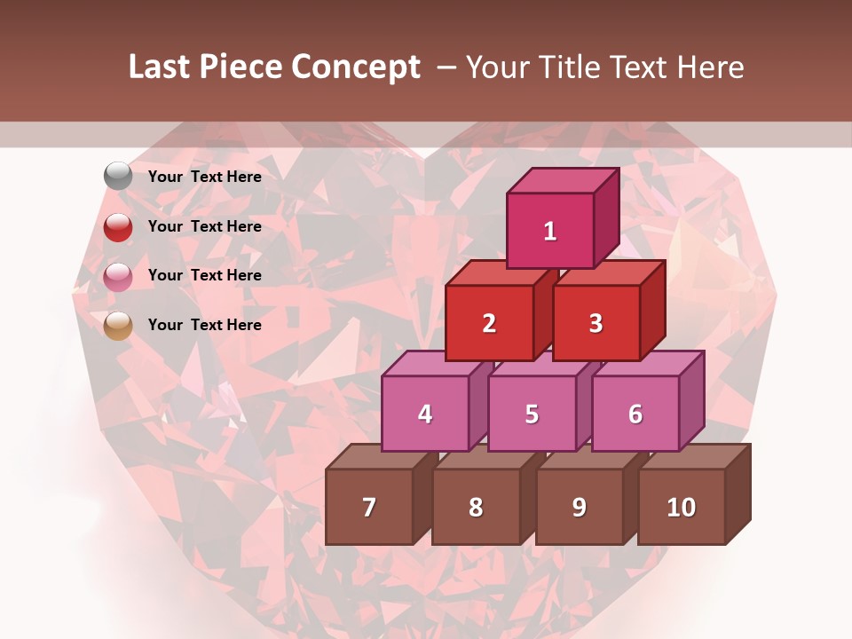 Glamour Luxury Refraction PowerPoint Template