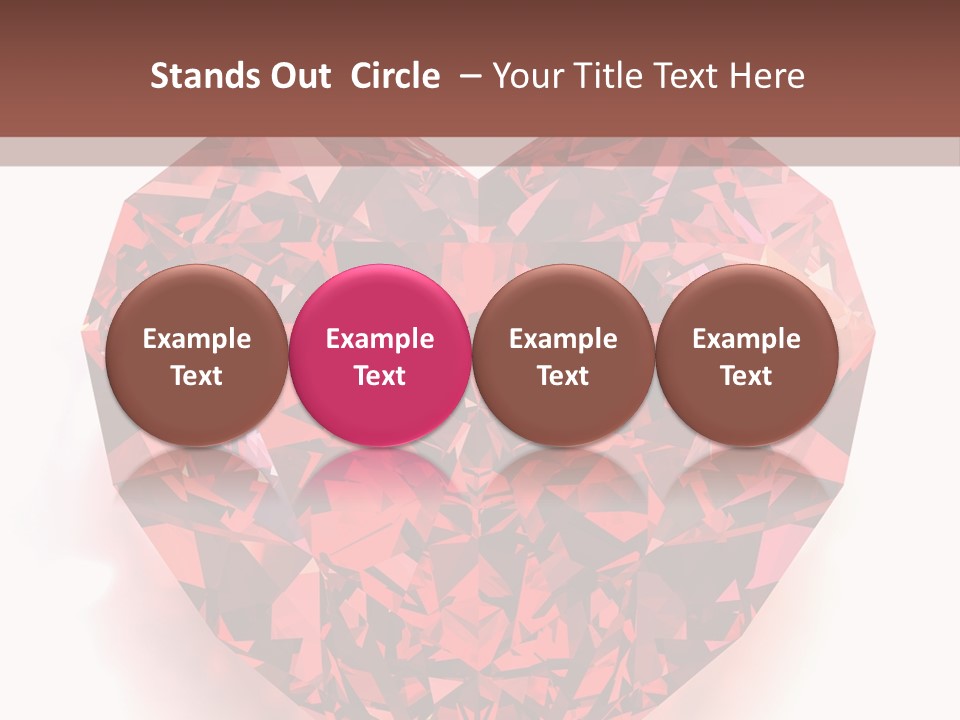 Glamour Luxury Refraction PowerPoint Template
