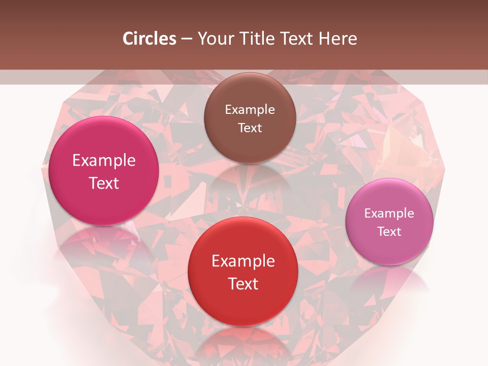 Glamour Luxury Refraction PowerPoint Template