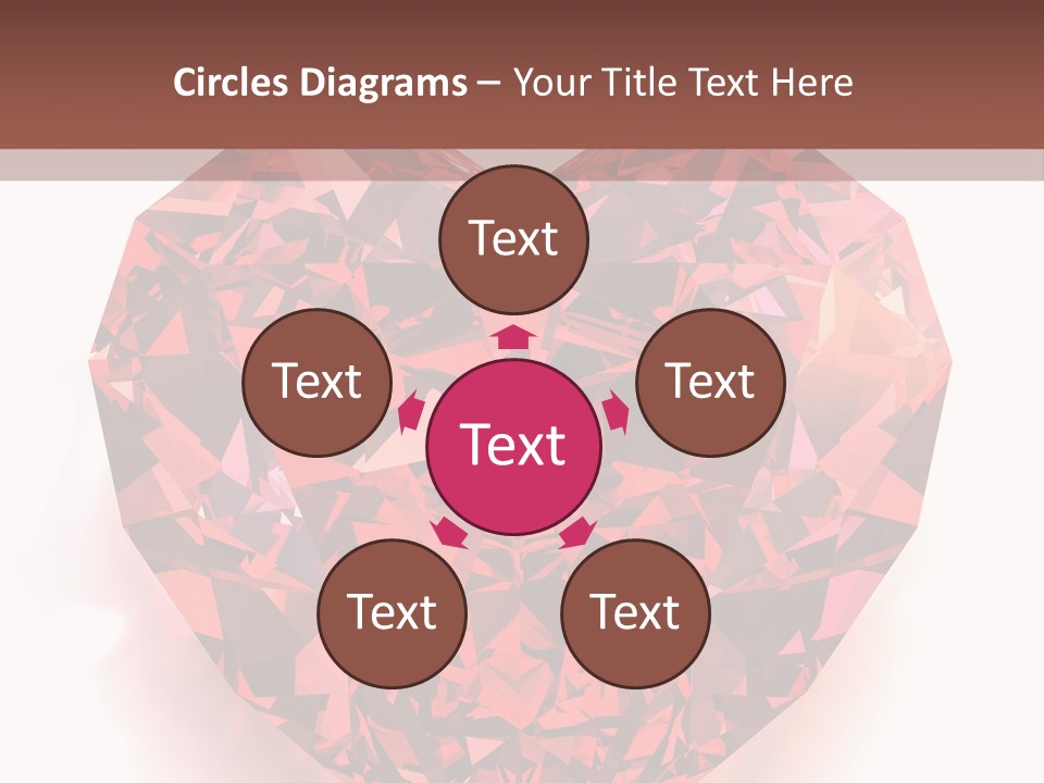 Glamour Luxury Refraction PowerPoint Template