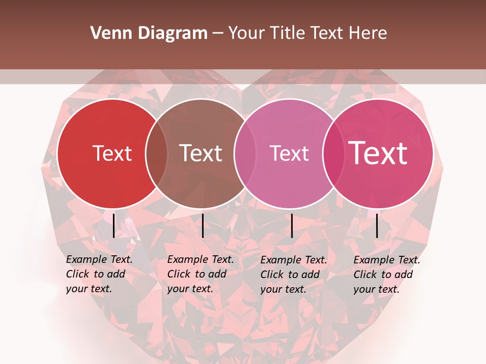 Glamour Luxury Refraction PowerPoint Template