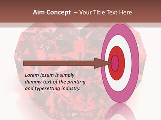 Glamour Luxury Refraction PowerPoint Template