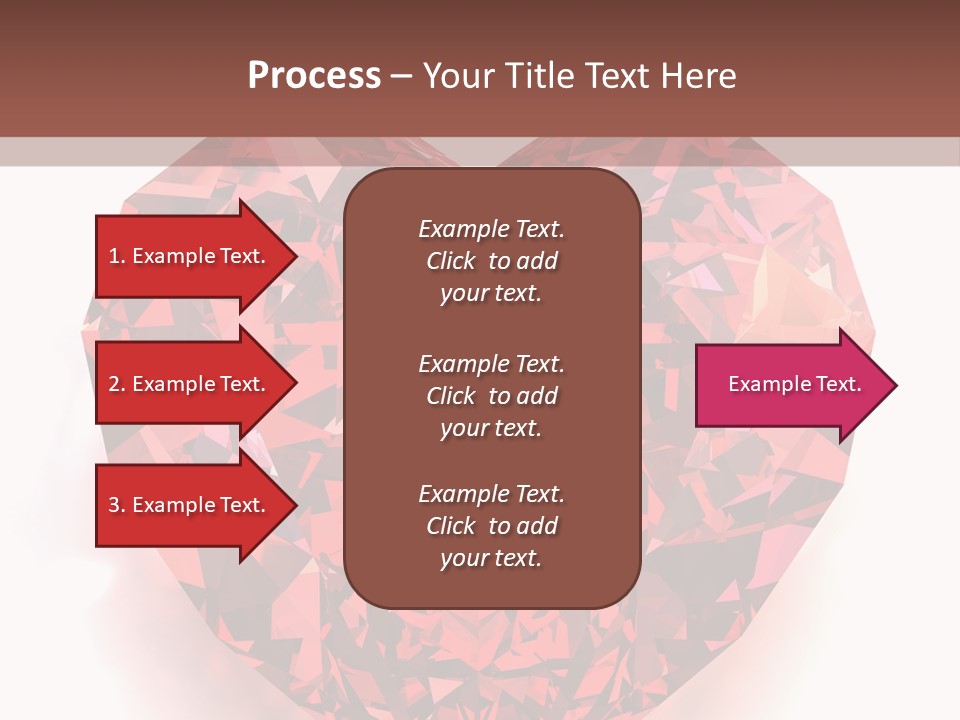 Glamour Luxury Refraction PowerPoint Template