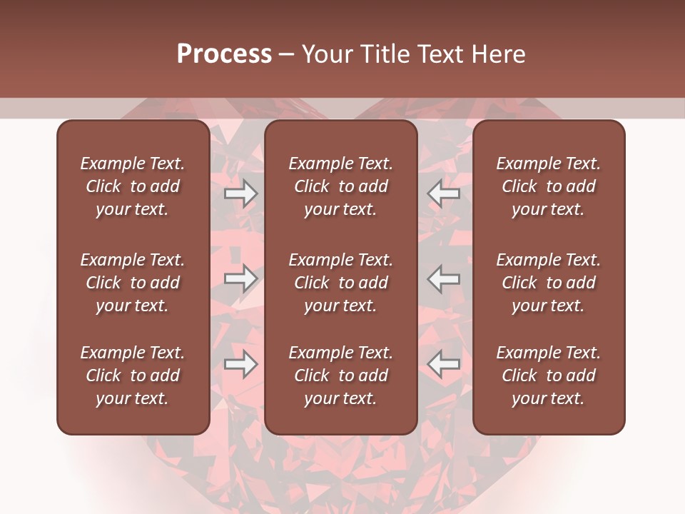 Glamour Luxury Refraction PowerPoint Template