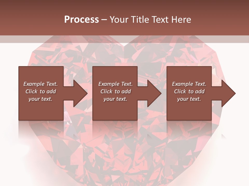 Glamour Luxury Refraction PowerPoint Template