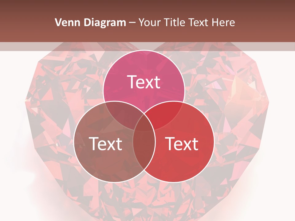 Glamour Luxury Refraction PowerPoint Template