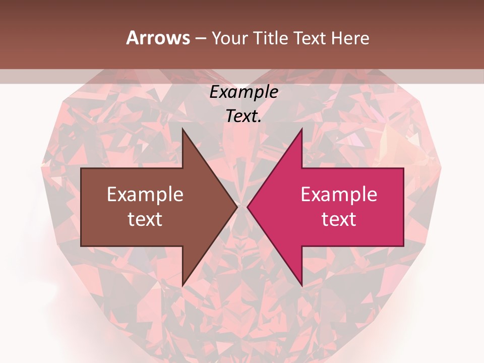 Glamour Luxury Refraction PowerPoint Template