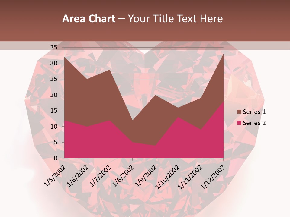 Glamour Luxury Refraction PowerPoint Template