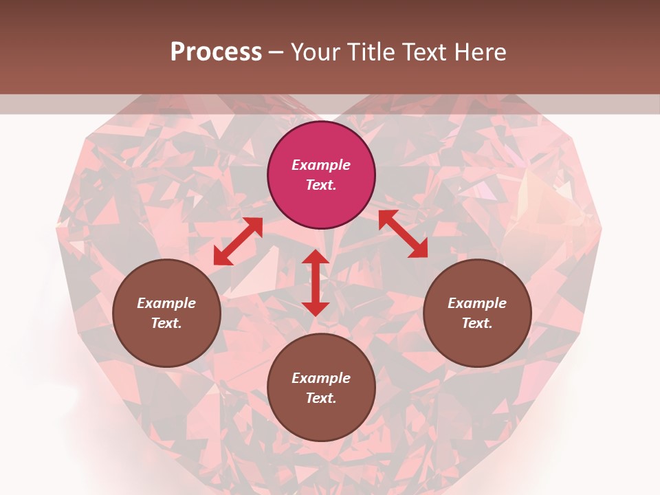 Glamour Luxury Refraction PowerPoint Template