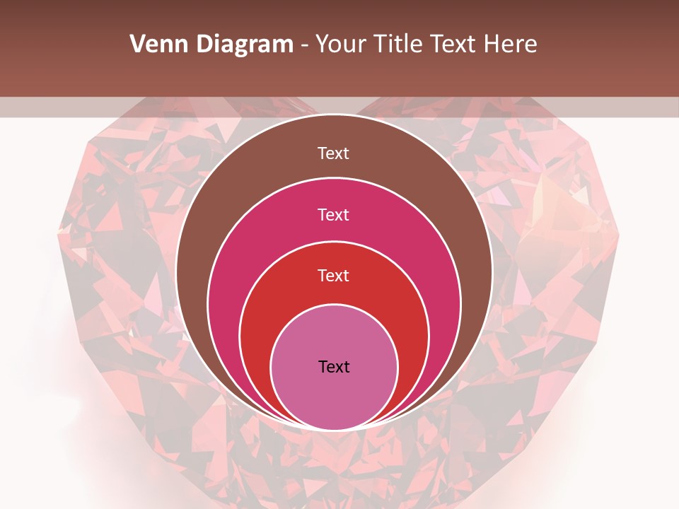Glamour Luxury Refraction PowerPoint Template