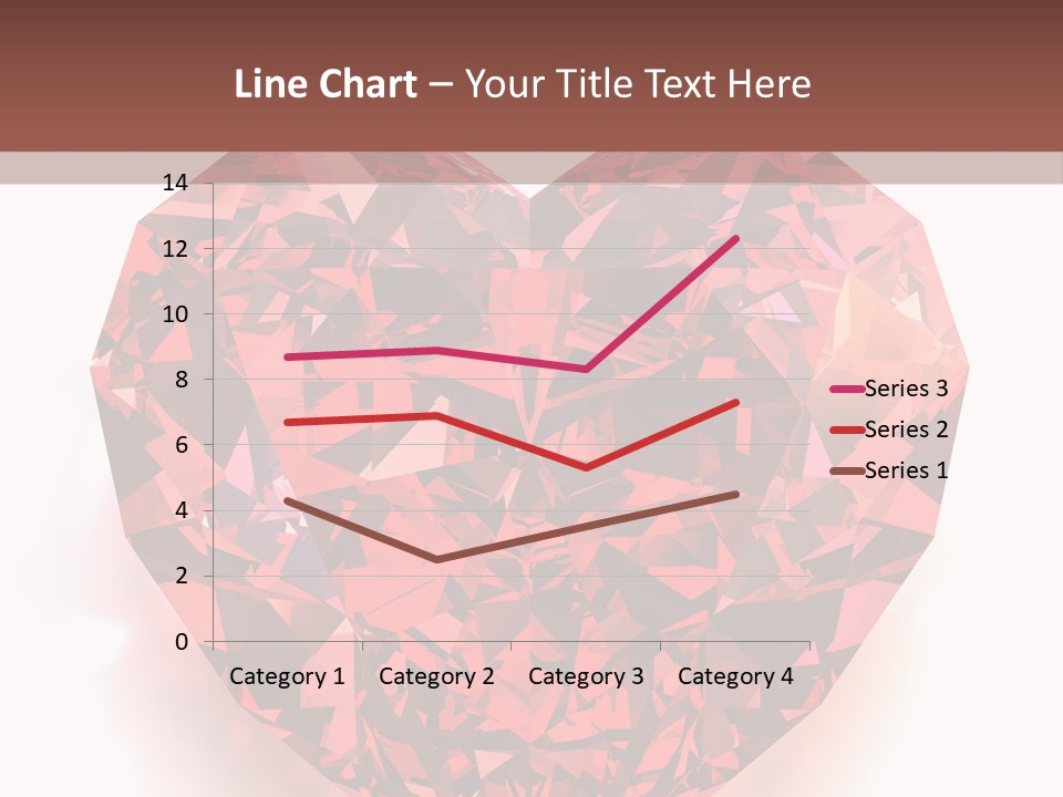 Glamour Luxury Refraction PowerPoint Template
