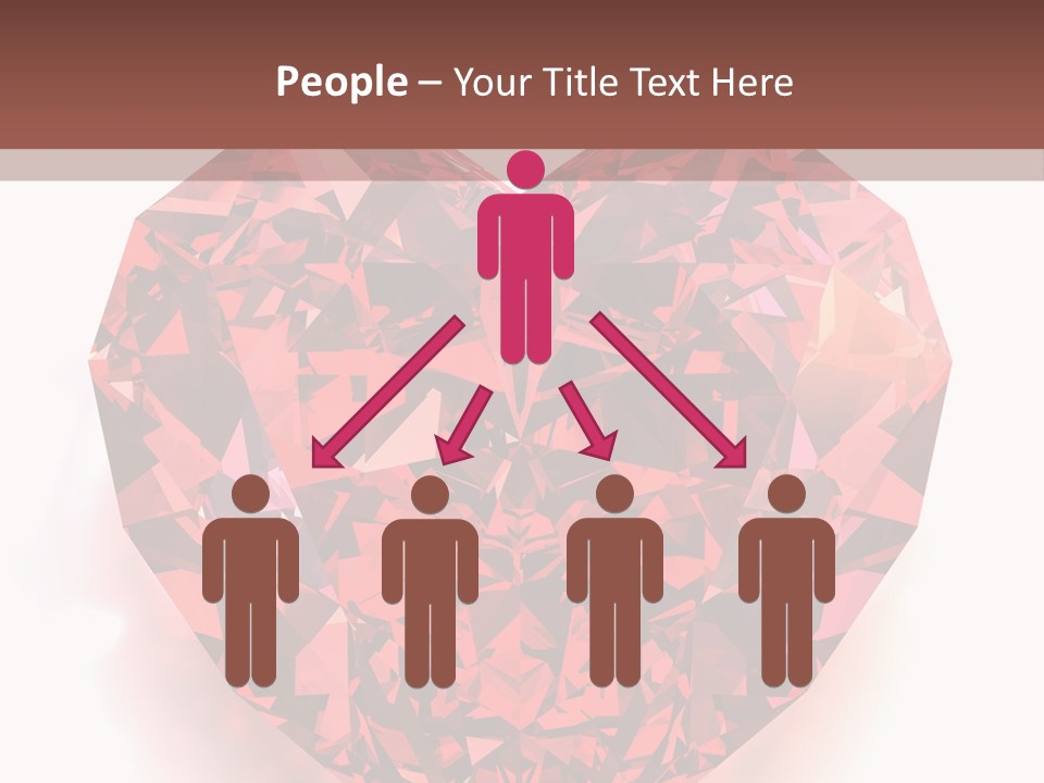 Glamour Luxury Refraction PowerPoint Template