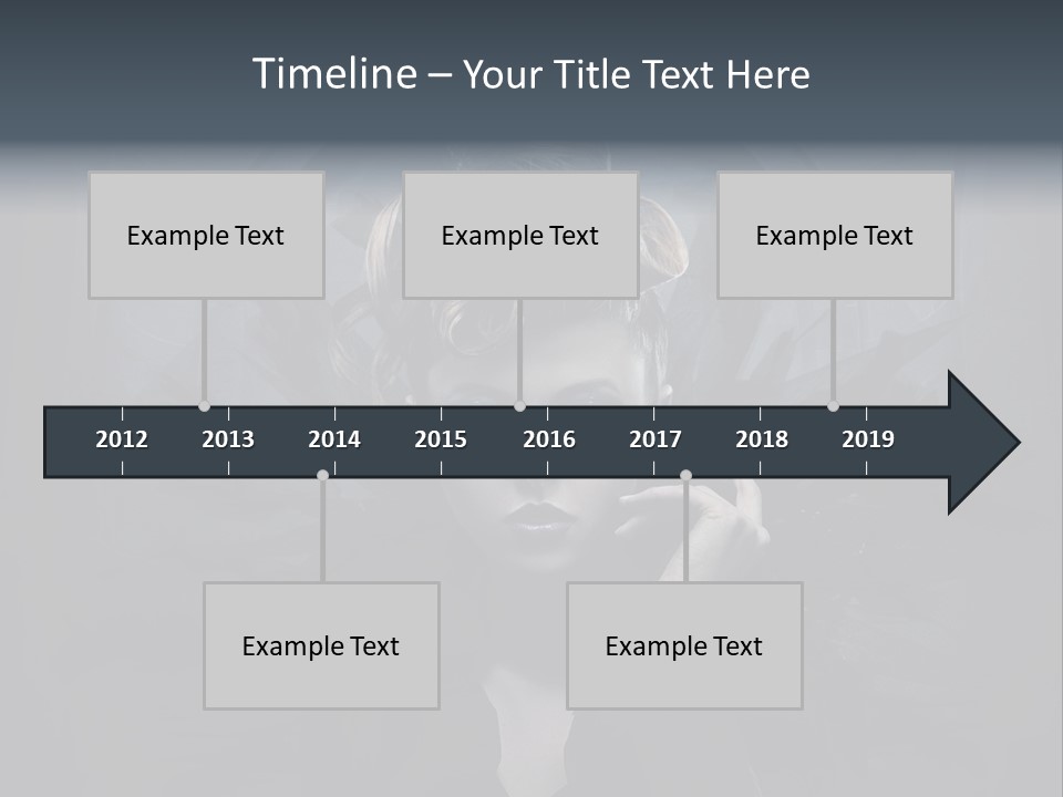Beautiful Mascara Style PowerPoint Template
