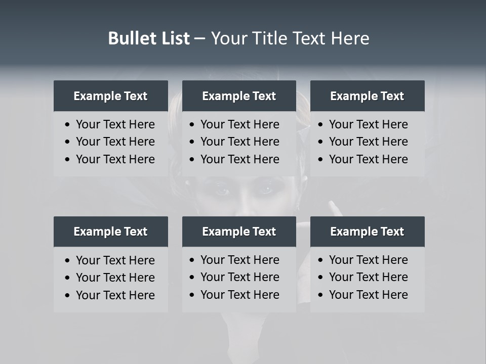 Beautiful Mascara Style PowerPoint Template