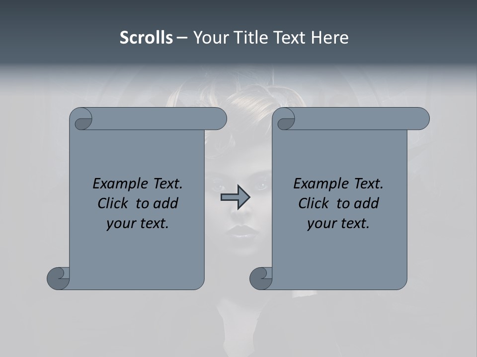 Beautiful Mascara Style PowerPoint Template