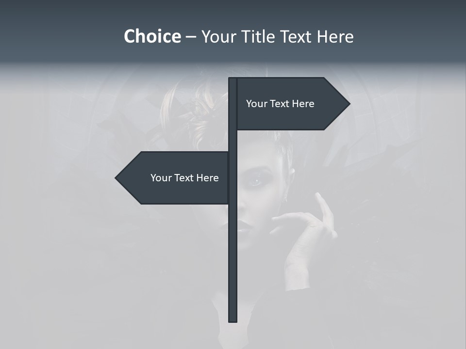 Beautiful Mascara Style PowerPoint Template