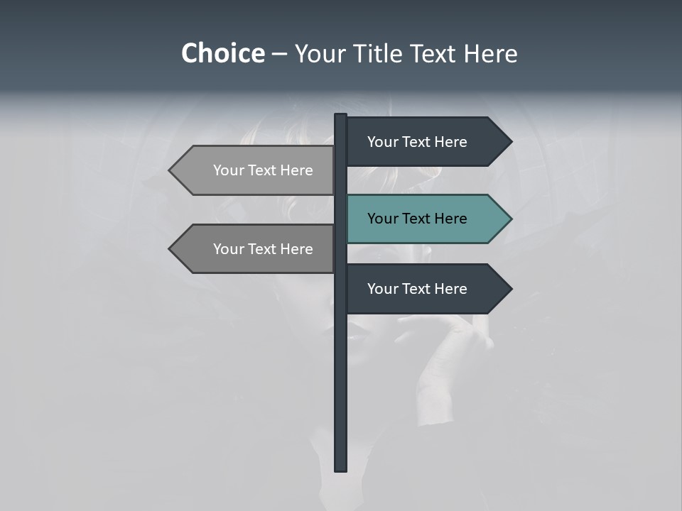 Beautiful Mascara Style PowerPoint Template