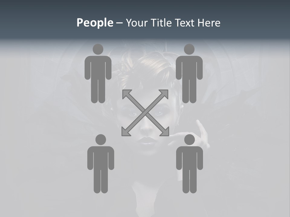 Beautiful Mascara Style PowerPoint Template