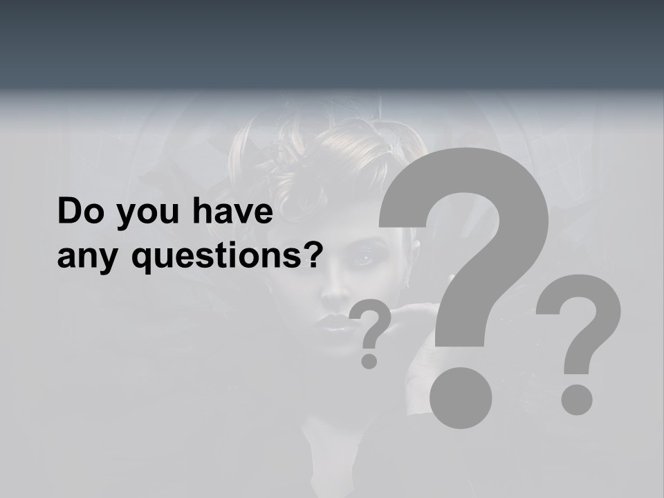 Beautiful Mascara Style PowerPoint Template