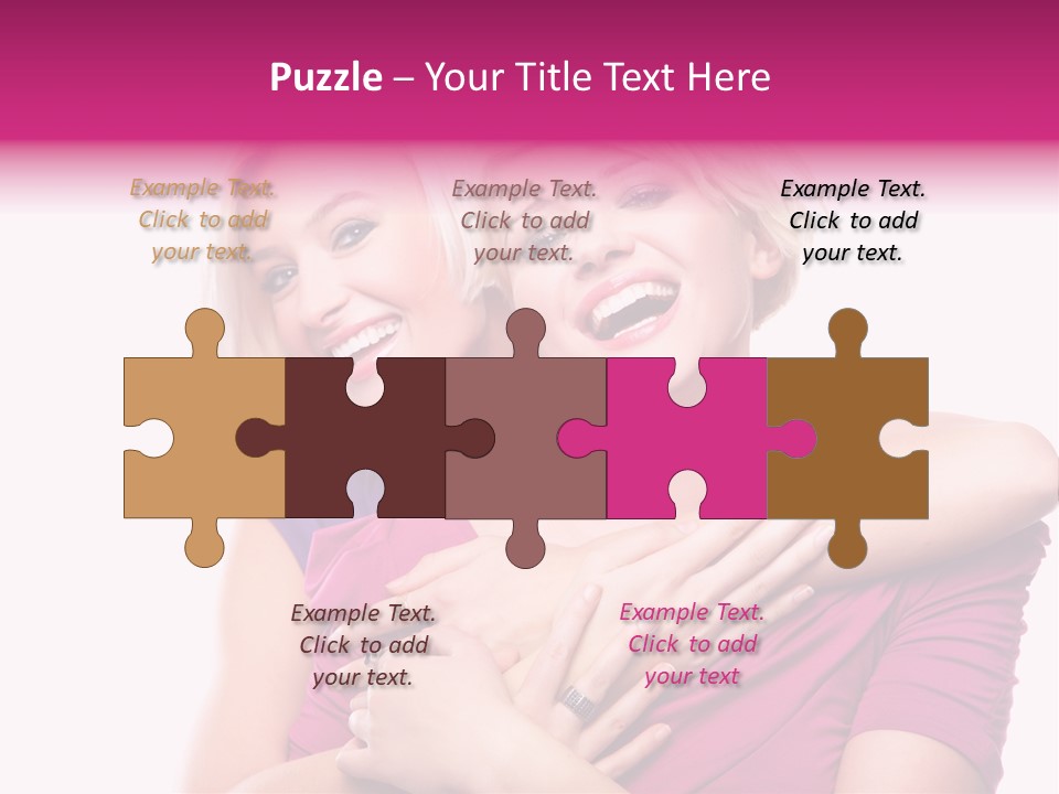 Two United Joy PowerPoint Template