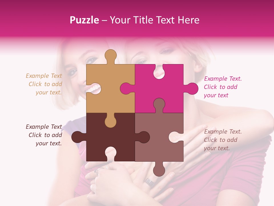 Two United Joy PowerPoint Template