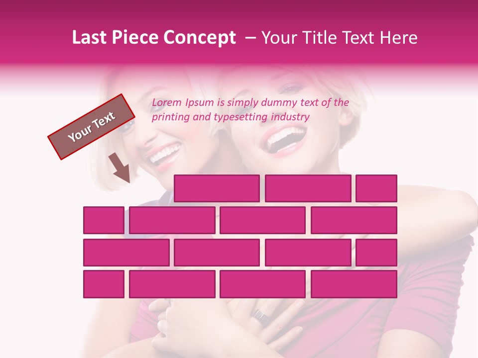 Two United Joy PowerPoint Template