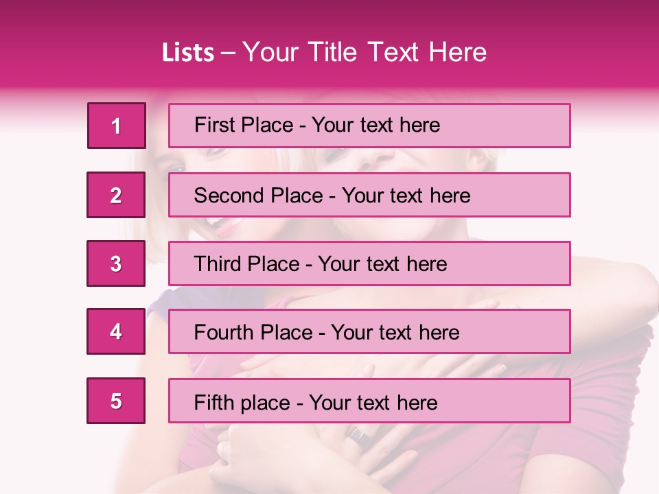 Two United Joy PowerPoint Template