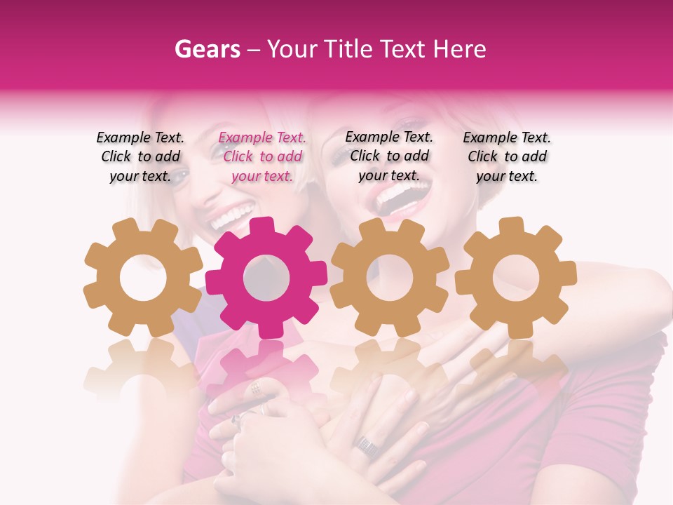 Two United Joy PowerPoint Template