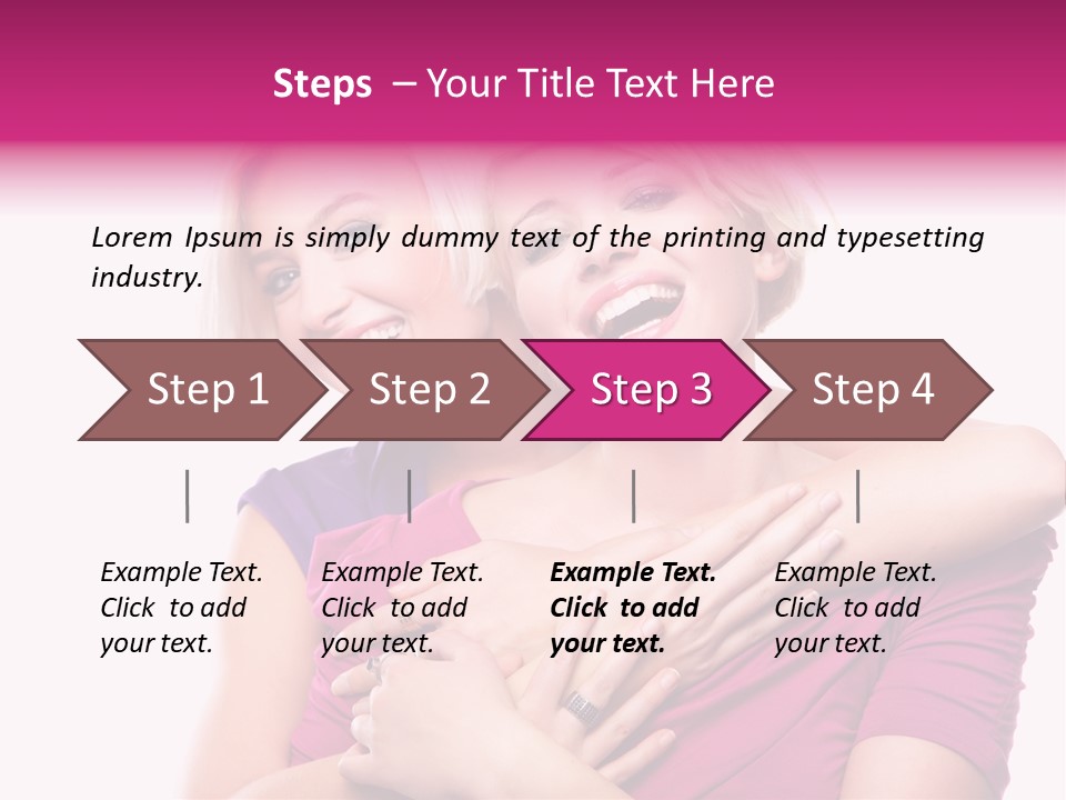 Two United Joy PowerPoint Template