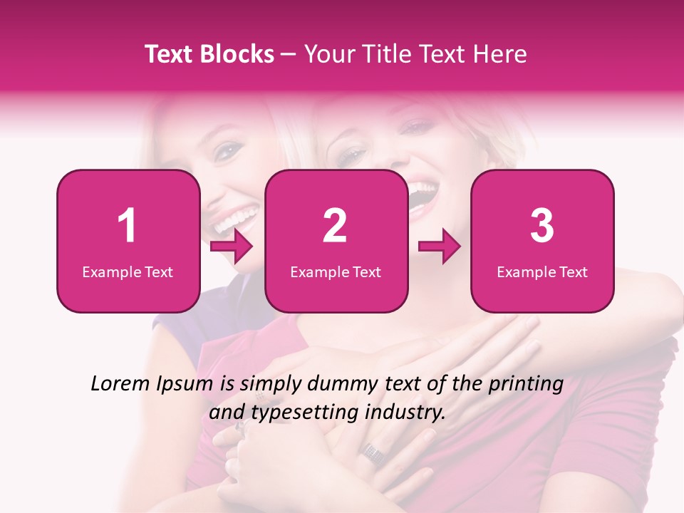 Two United Joy PowerPoint Template
