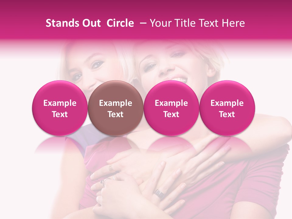 Two United Joy PowerPoint Template