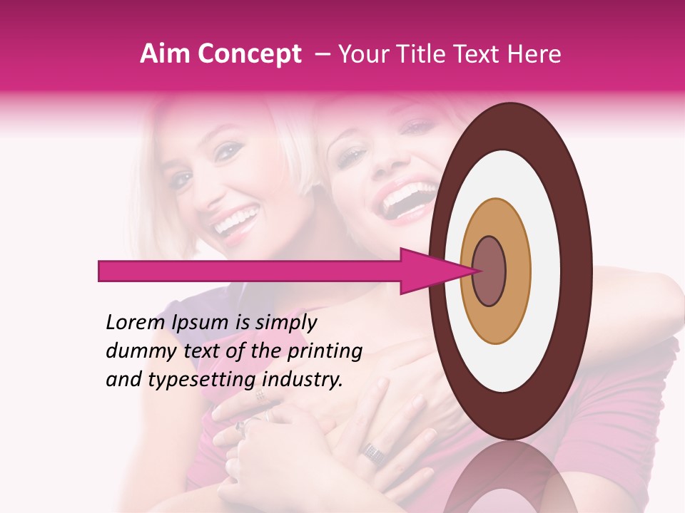 Two United Joy PowerPoint Template