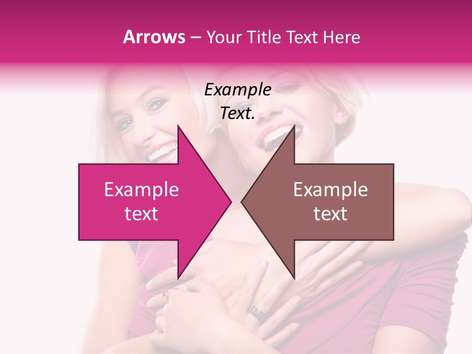 Two United Joy PowerPoint Template