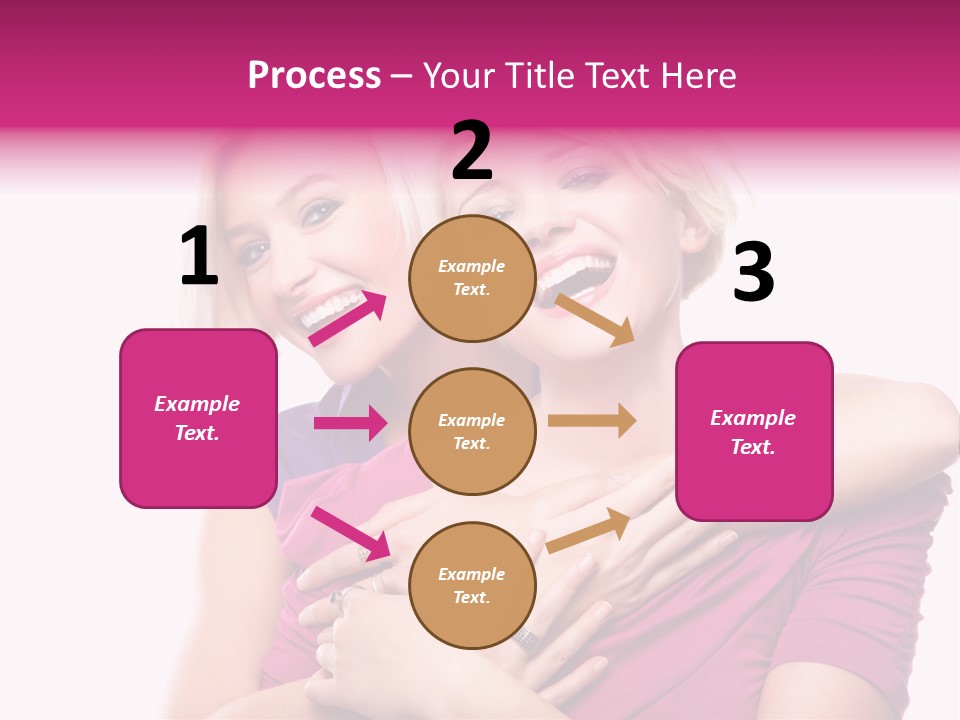 Two United Joy PowerPoint Template