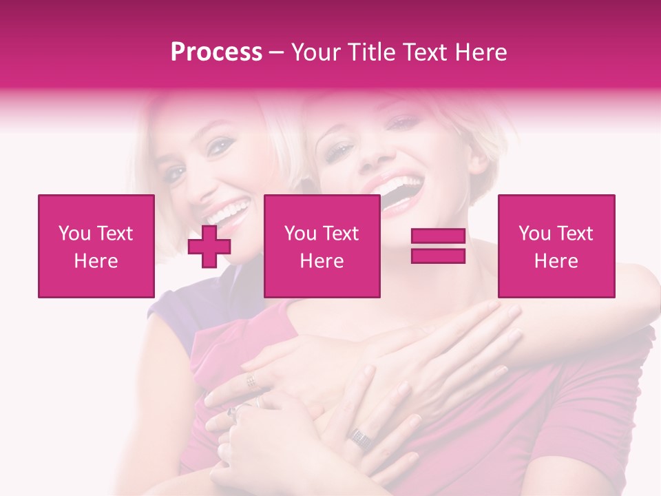 Two United Joy PowerPoint Template