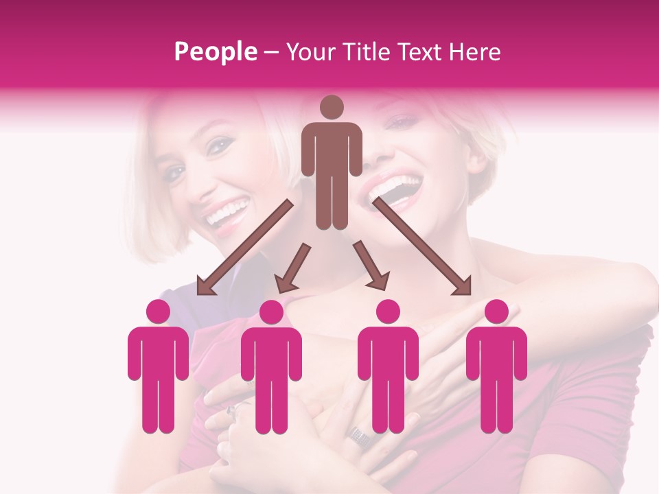 Two United Joy PowerPoint Template