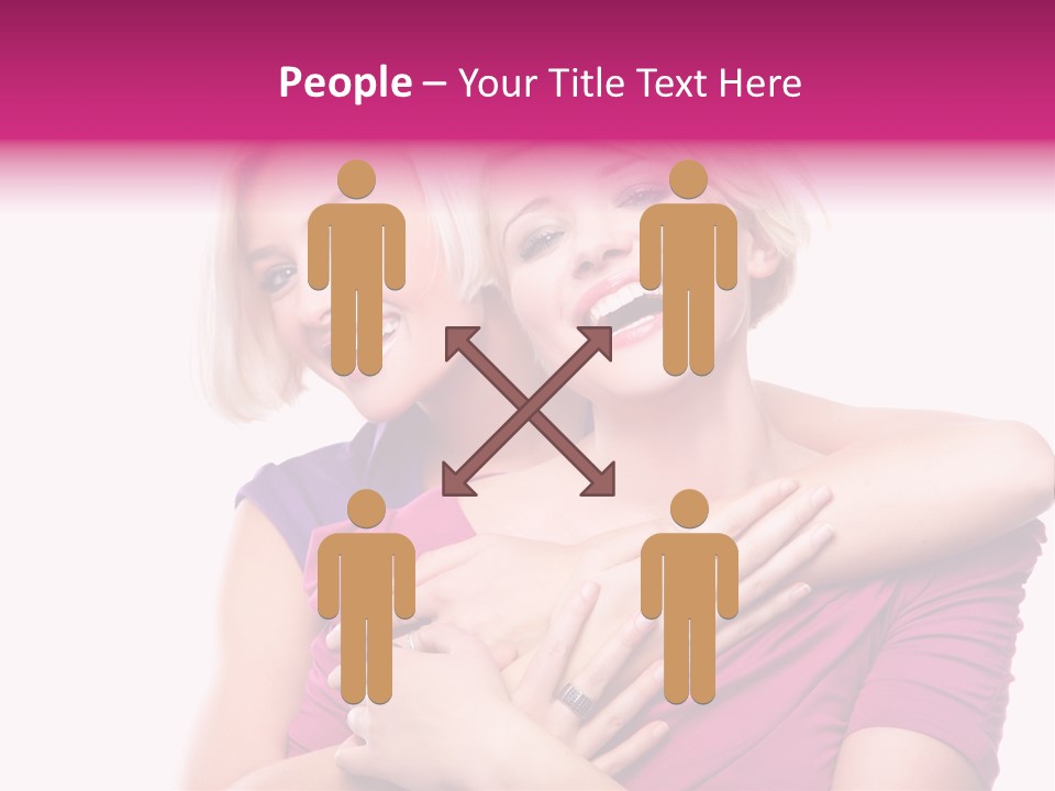 Two United Joy PowerPoint Template