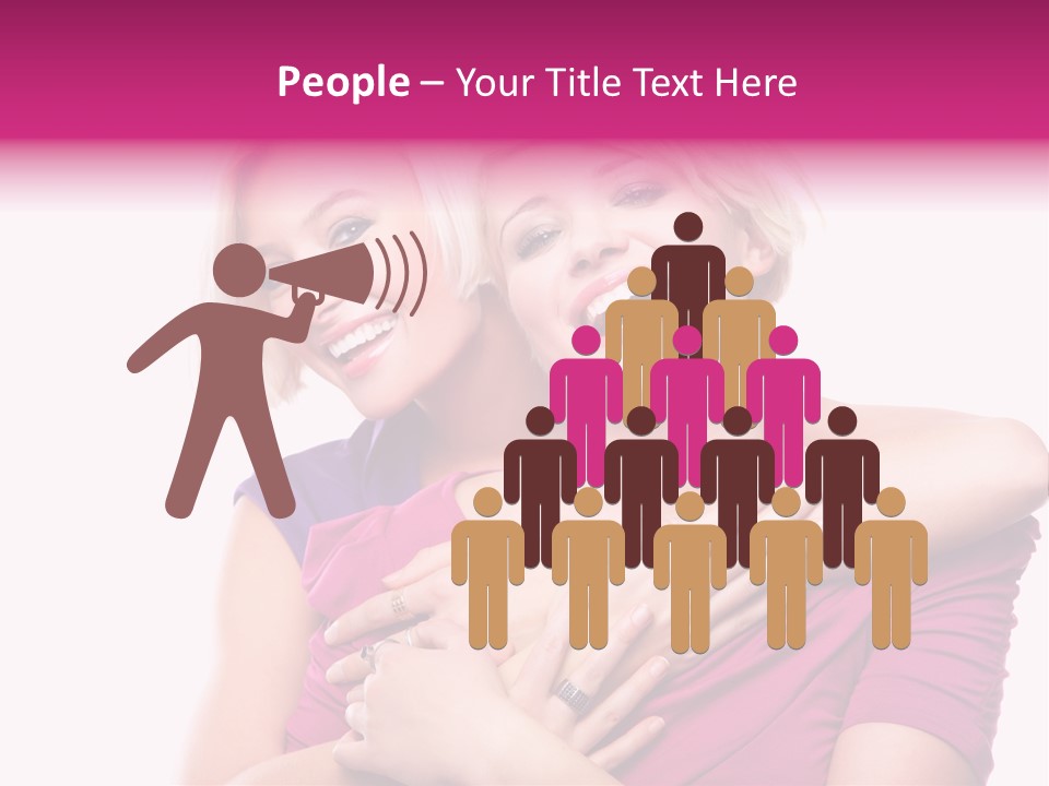 Two United Joy PowerPoint Template