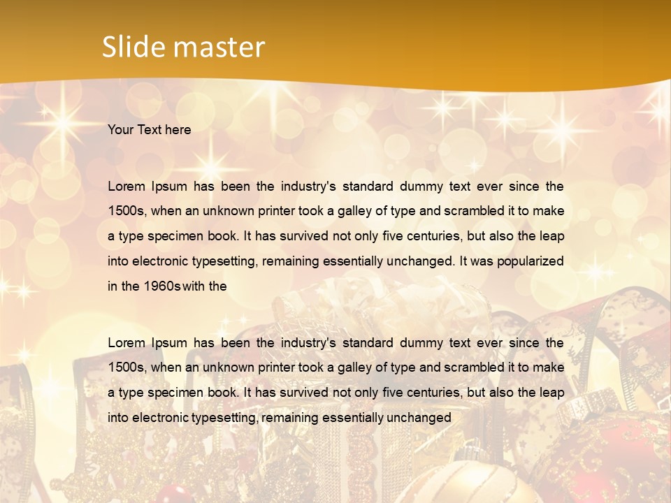 Christmas New Season PowerPoint Template